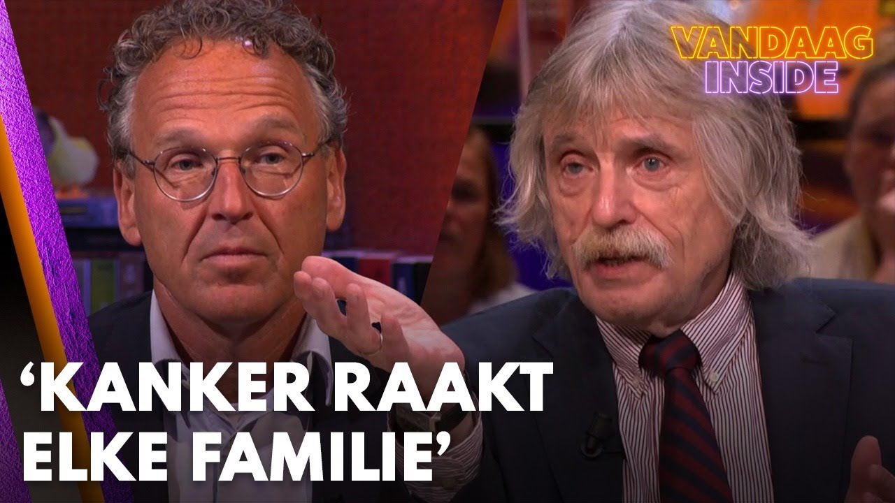 Johan Derksen en longoncoloog eensgezind over belang KWF-collecteweek: ‘Kanker raakt elke familie’