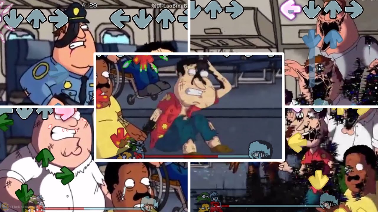 [CHART FANMADE] Pibby Family Guy: What If // Airborne // [1080p60 60FPS] -【No Commentary】
