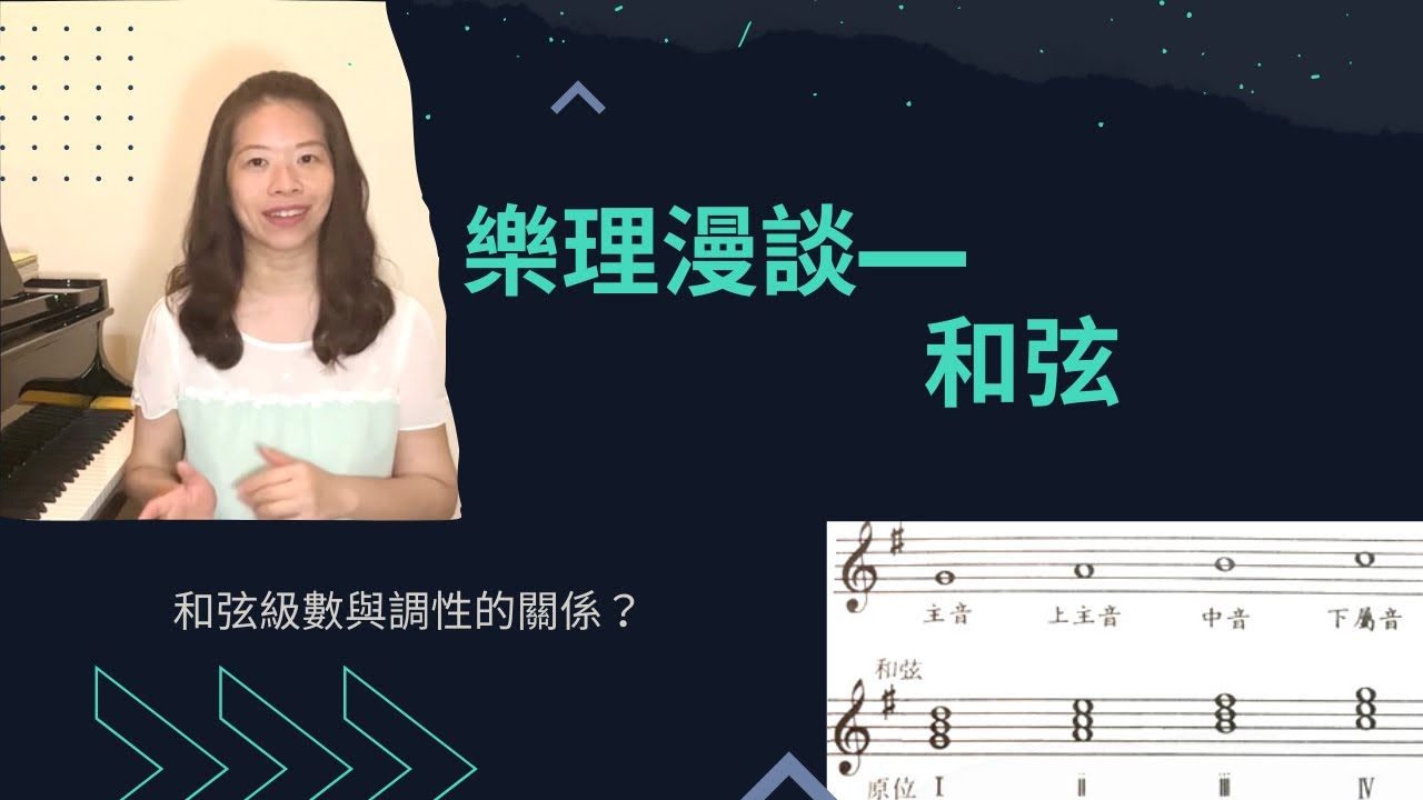 樂理——和弦與調性的關係/快速熟練一首曲原來跟和弦有關？