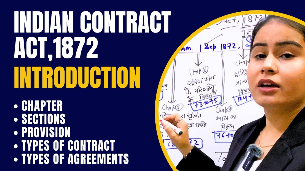 Introduction to indian contract act ,1872 || difference between agreement and contract