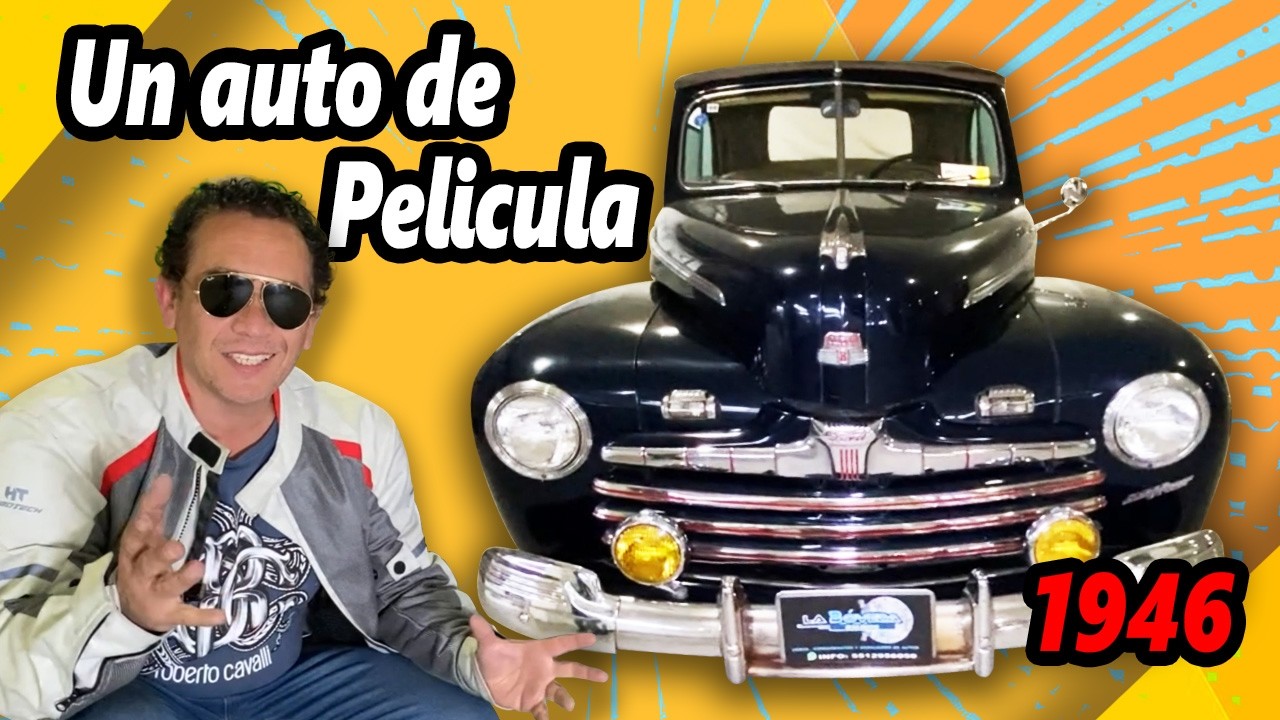 Ford DELUXE de 1946 un verdadero clasico Conservado Original #Ford #autoclasico #forddeluxe
