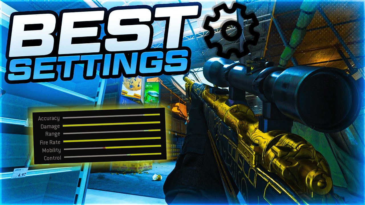 BEST *NEW* Settings for SNIPING in MW (In Depth)