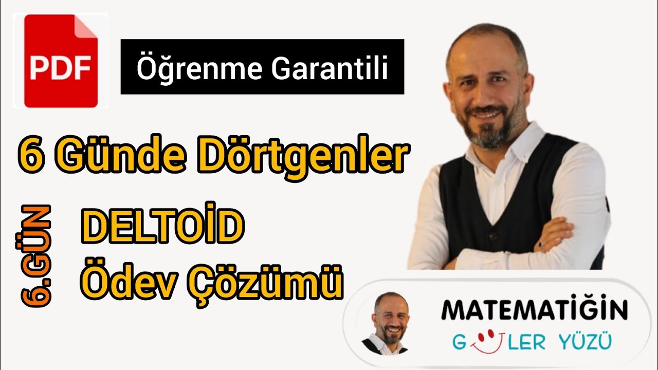 Geometri-21 | Yamuk ve Deltoid Ödev Çözümü | Pdf | Öğrenme Garantili