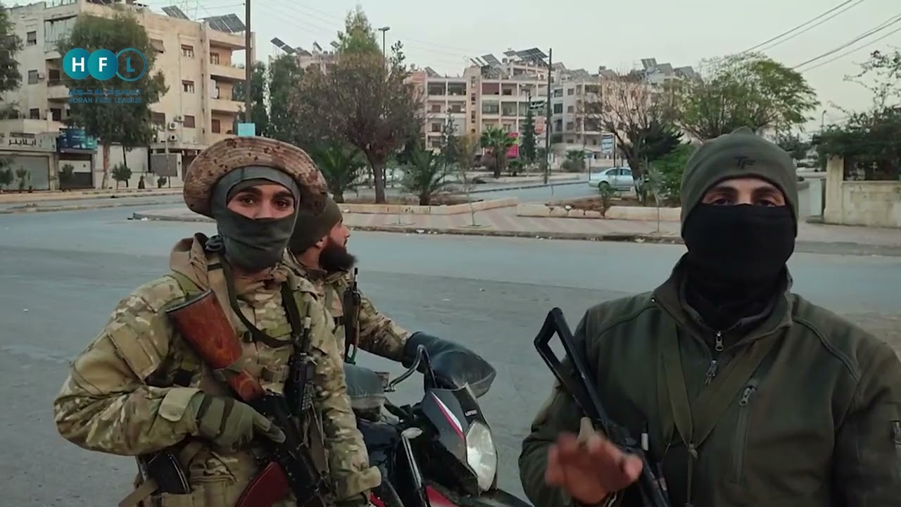 جولة لكاميرا تجمع أحرار حوران داخل حلب الجديدة