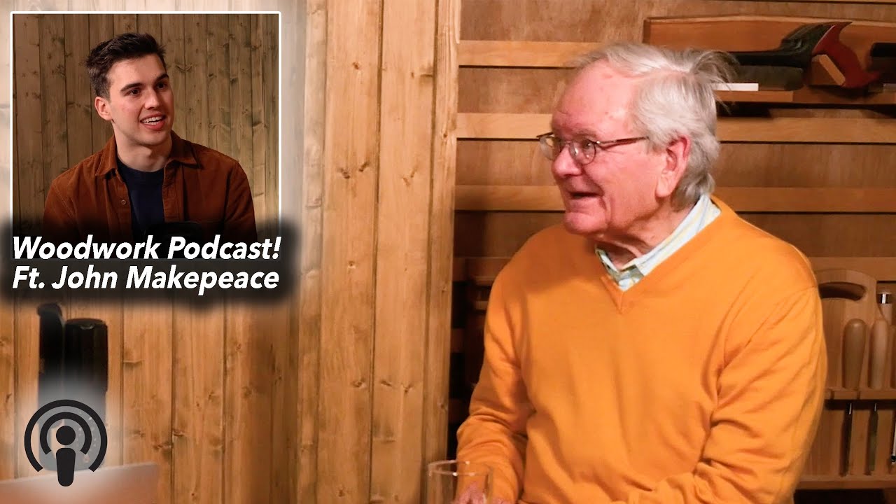Interview With 'The Godfather' Of Woodworking, John Makepeace! Fine Woodworking Master Craftsman!