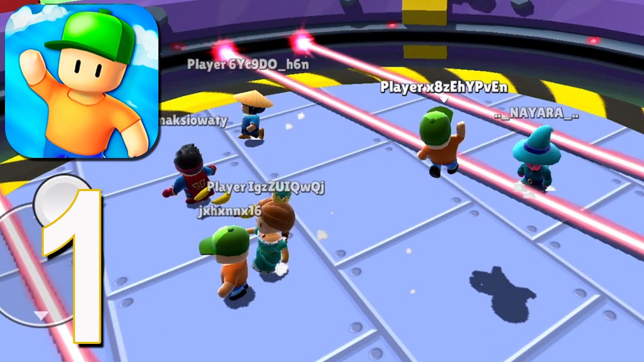 Stumble Guy‪s - Walkthrough Gameplay part 1(iOS, Android)