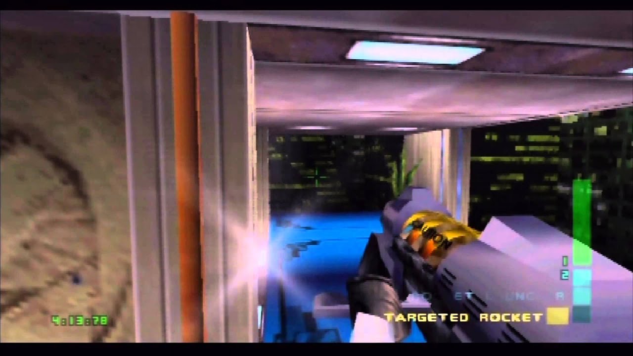 Perfect Dark Perfect Agent Playthrough (Actual N64 Capture) - dataDyne Extraction
