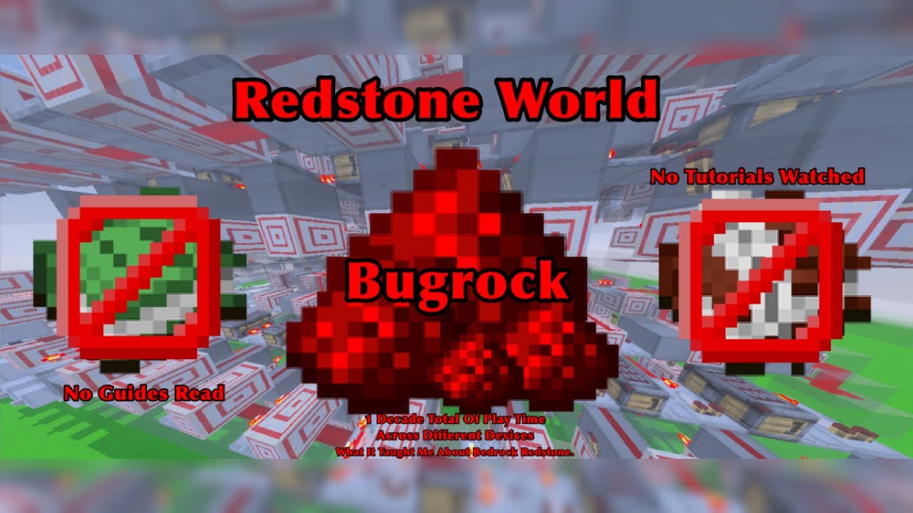 Showing Off My Redstone World I Have On My Iphone