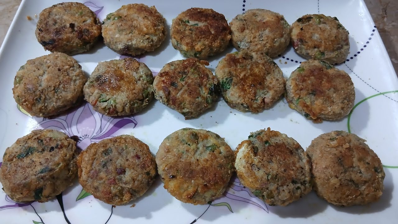 Chicken Vegetables kabab Recipe 