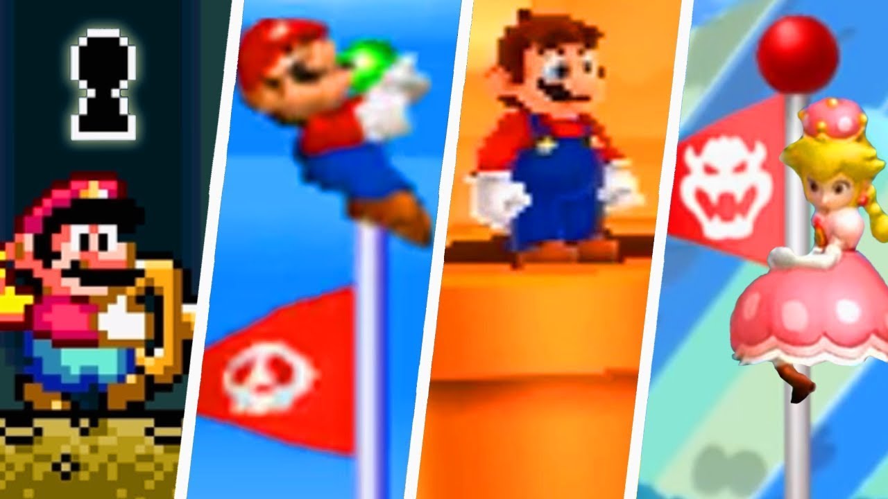 Evolution of Secret Exits in Super Mario Games (1990 - 2019)