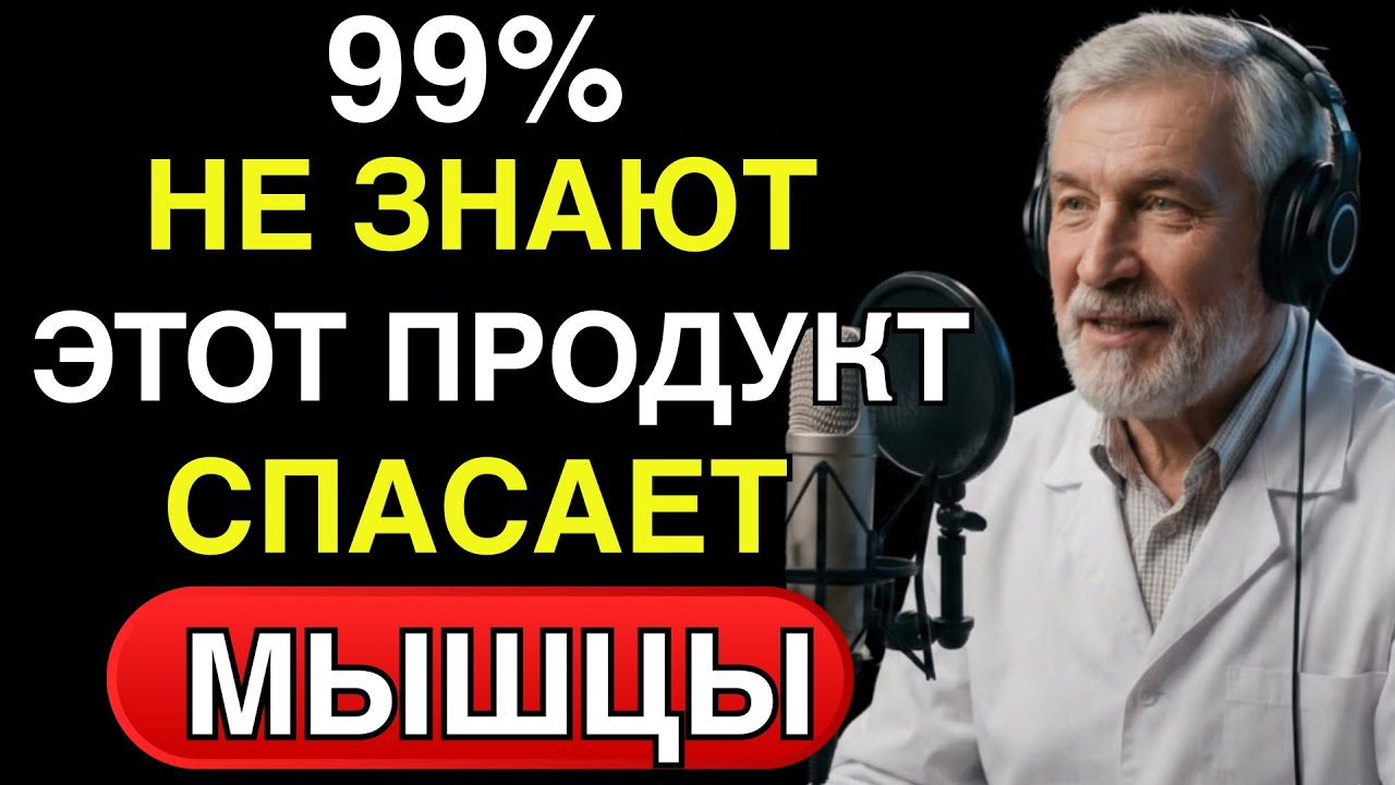 99% людей после 60 теряют мышцы — причина не в белке, а во времени | здоровье после 60