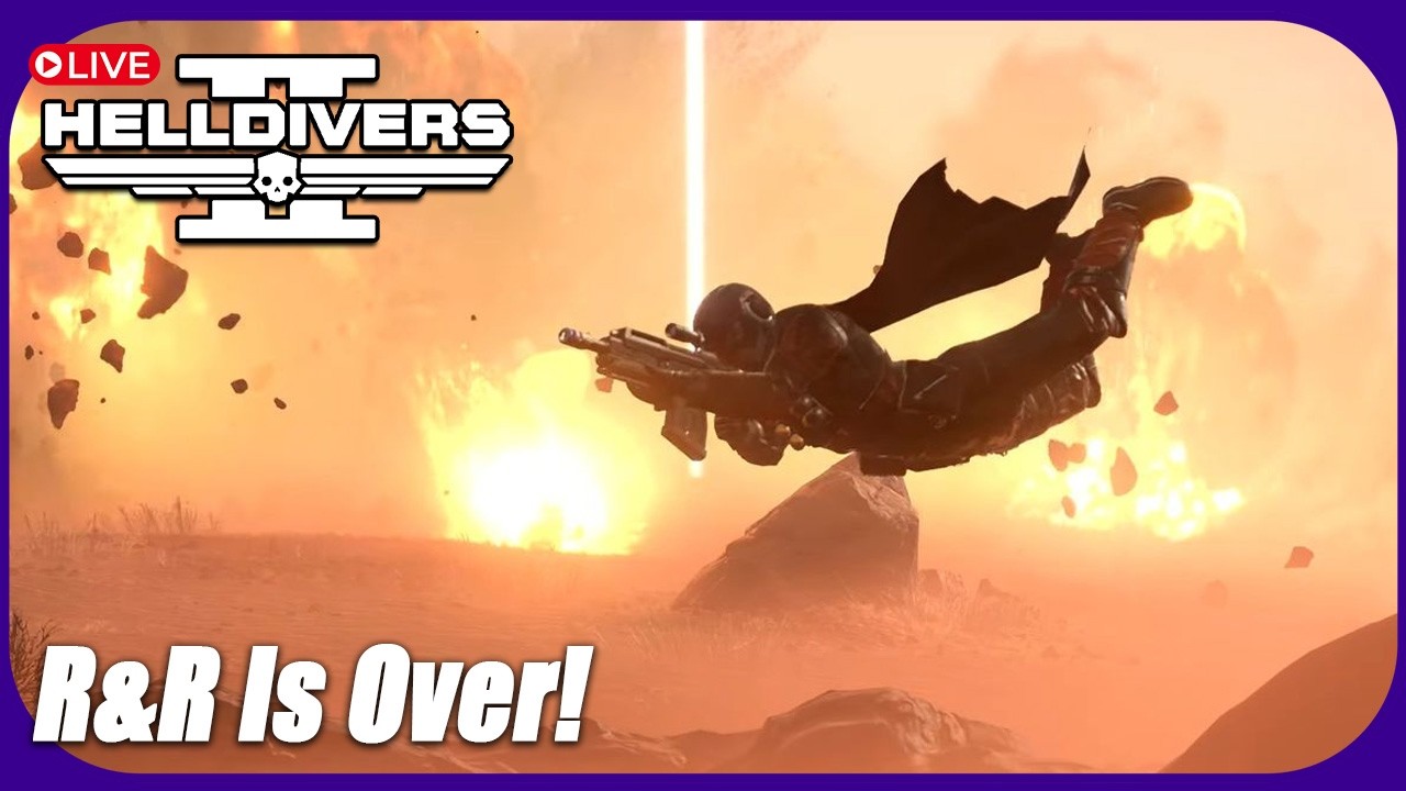 Helldivers dont get sick! | Chill stream because I'm sick!