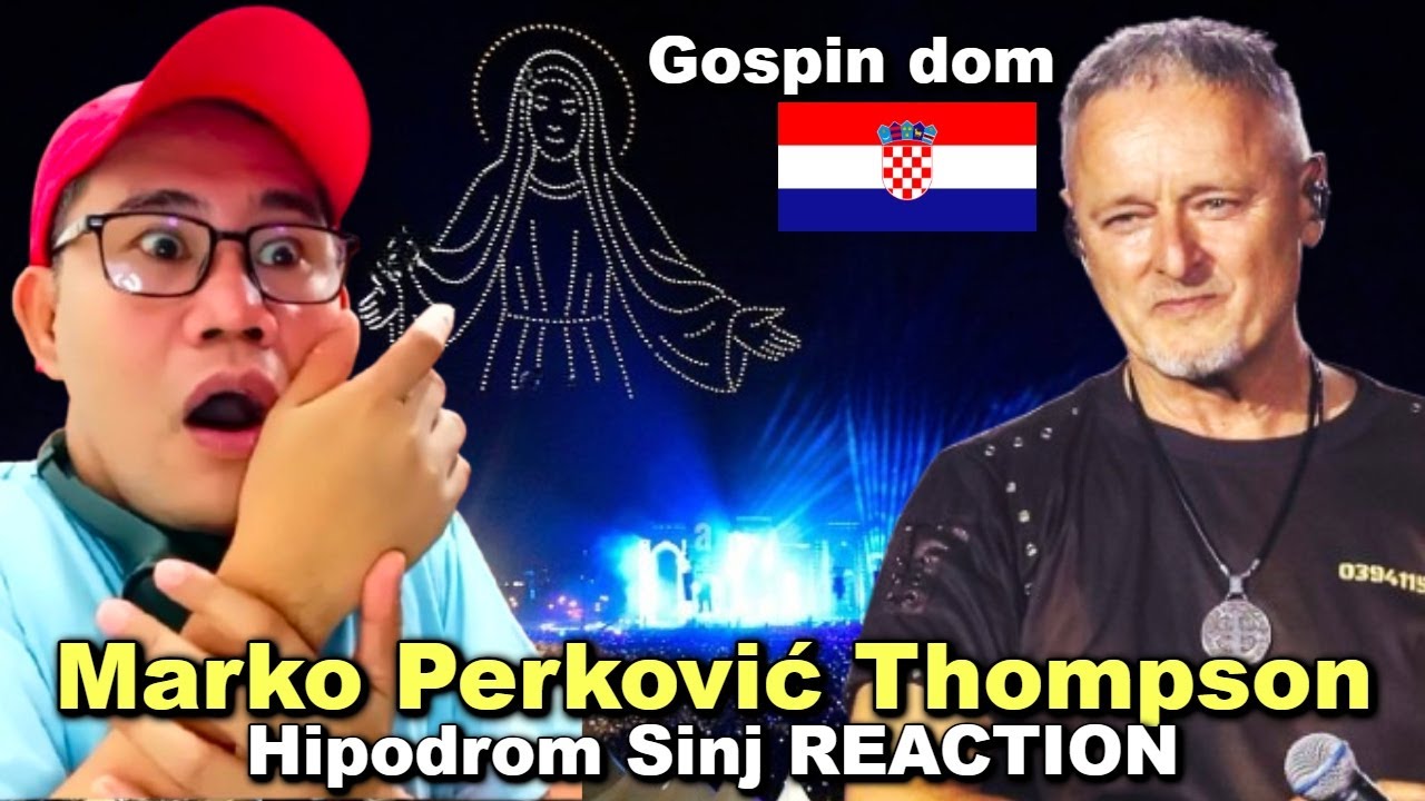 Marko Perković Thompson - Gospin dom - Hipodrom Sinj REACTION