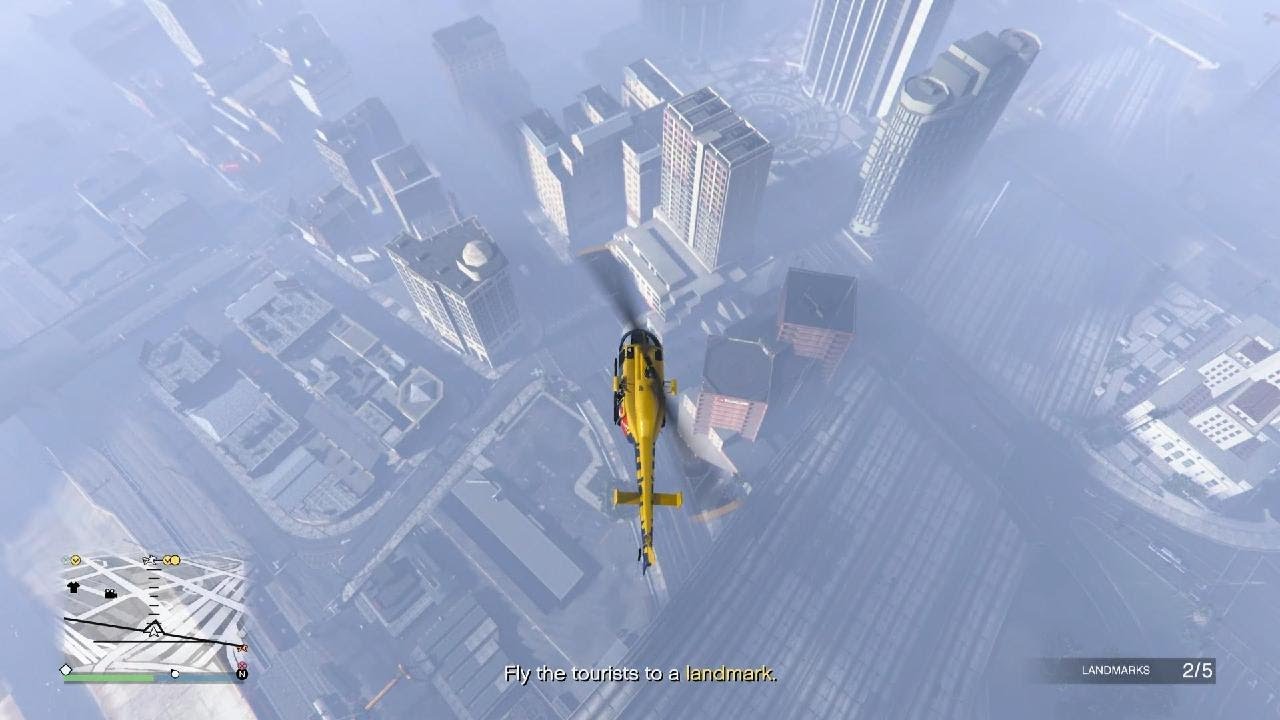 Grand Theft Auto V Higgins helicopter Tour #gta 