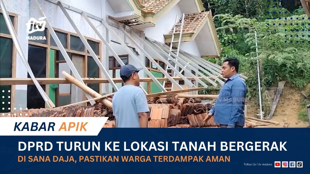 Komisi IV DPRD Pamekasan Turun Langsung, Pastikan Warga Terdampak Tanah Bergerak Aman