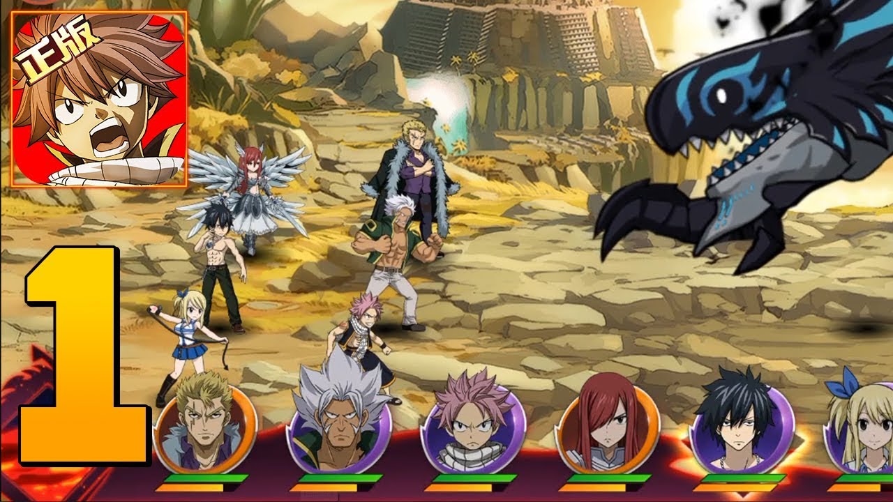 Fairy Tail The Strongest Guild - Gameplay Walkthrough Part 1 (ANDROID)