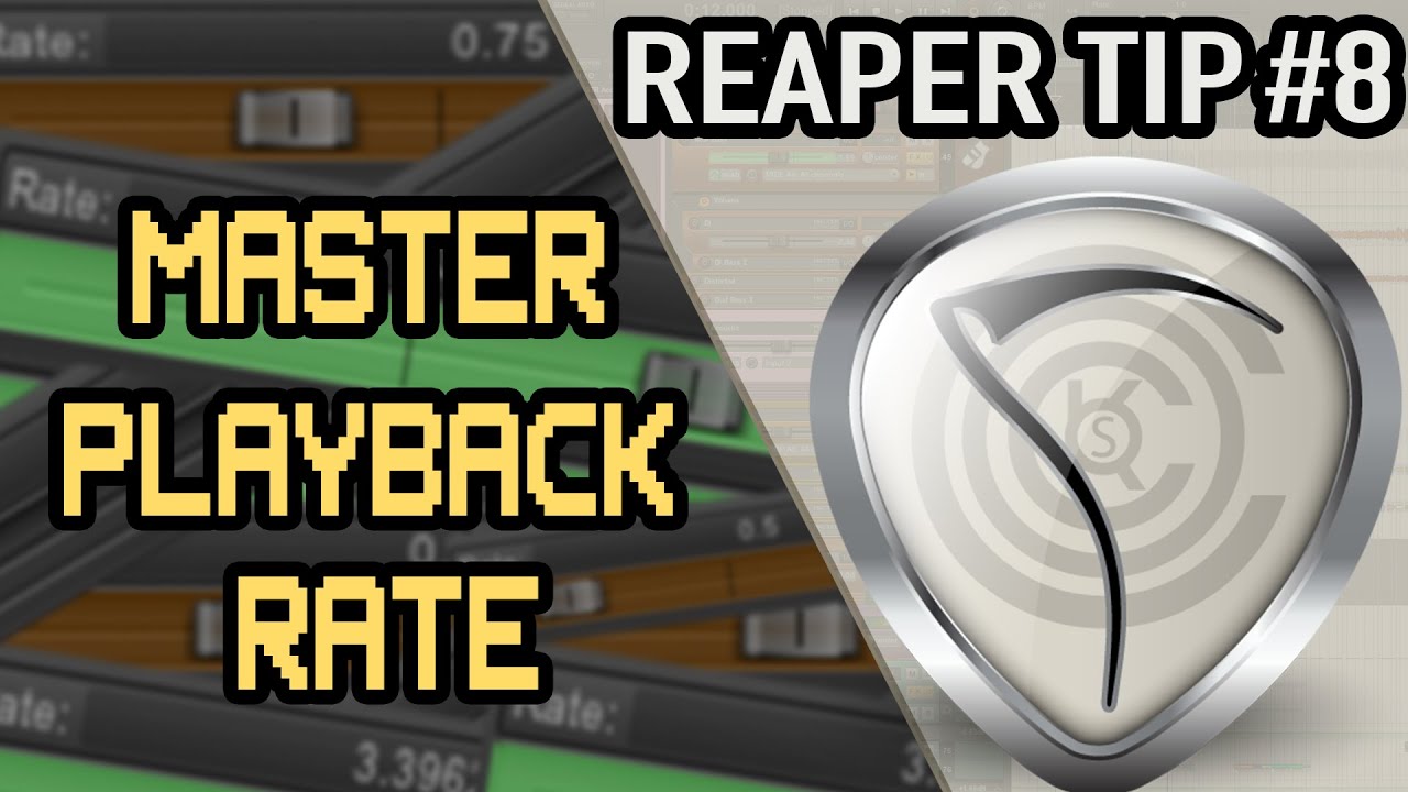 Master Playback Rate is AWESOME | Reaper Tips #8