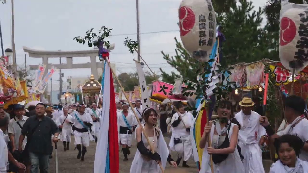 令和七年　やわたんまち　山宮神社　入祭