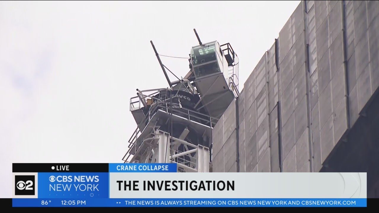 Eyewitness describes capturing crane collapse on video