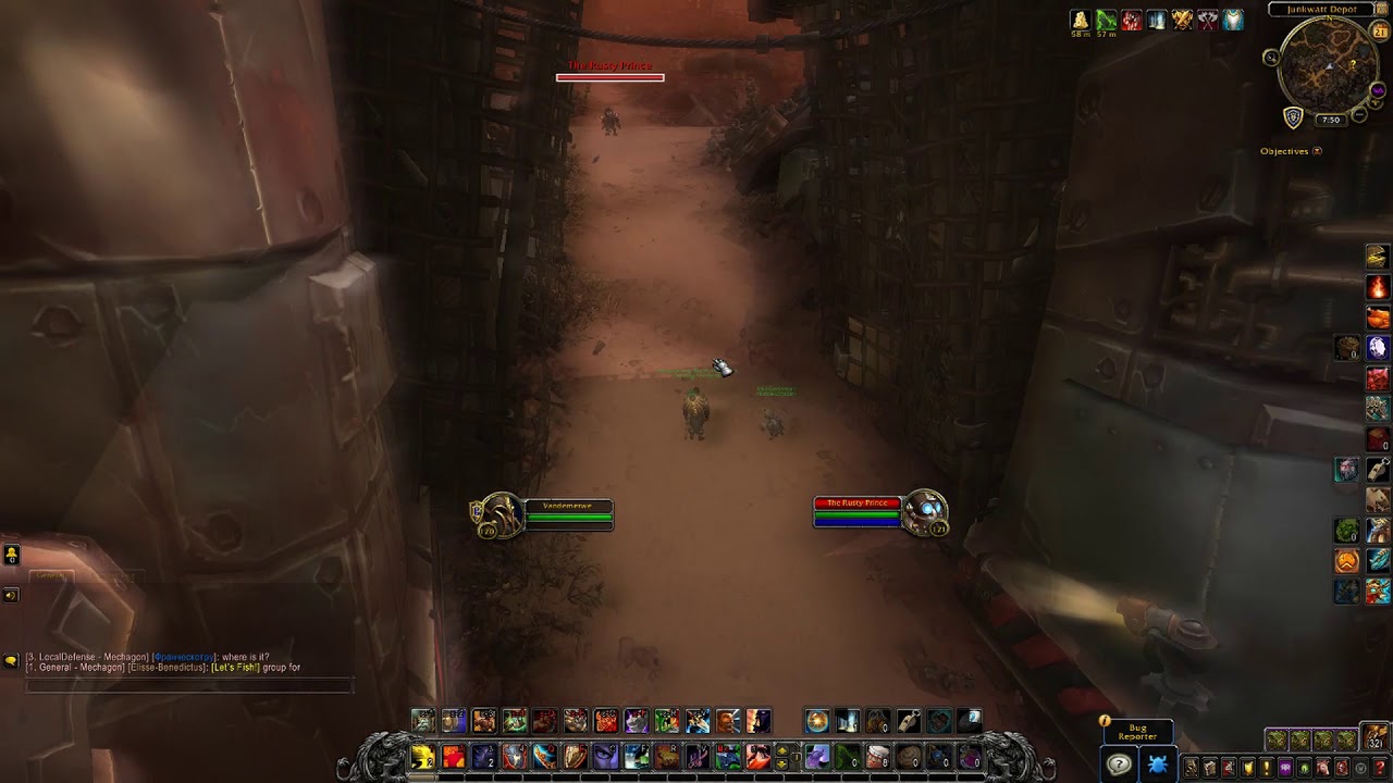 How to find and kill The Rusty Prince in Mechagon