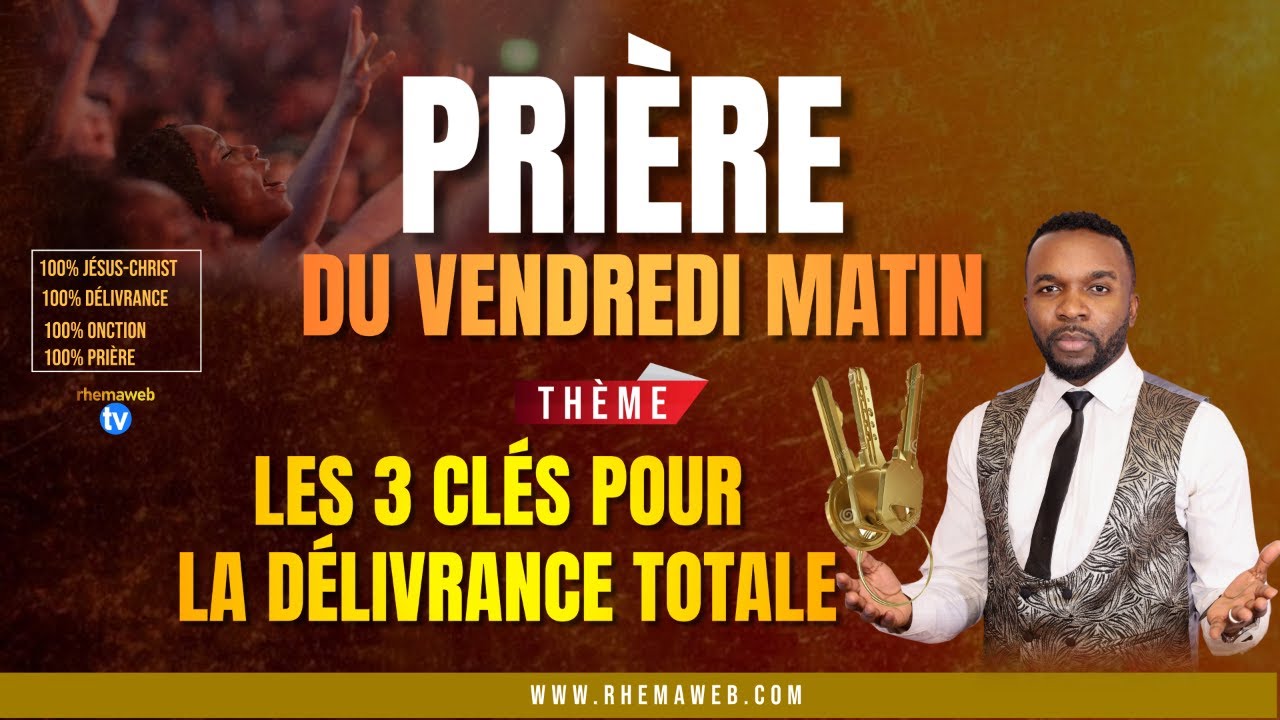 Prière du matin pour la délivrance totale | Vendredi 09 mai 2024 | Rhemaweb