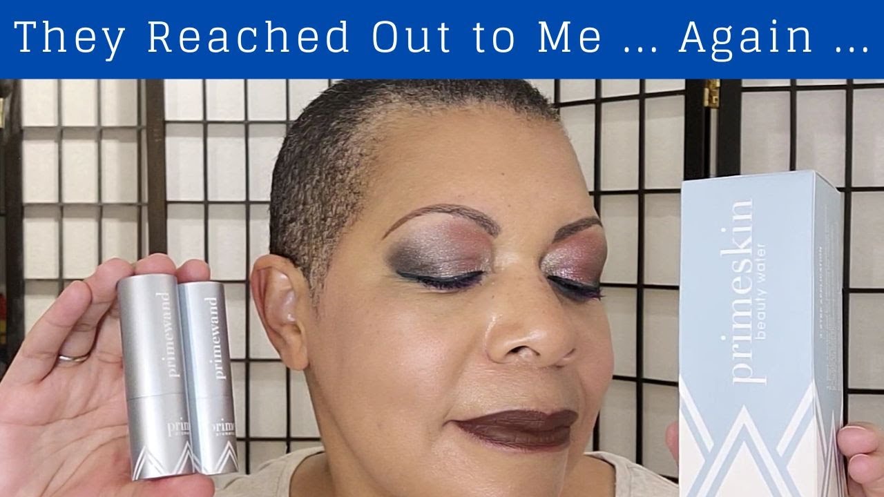 Unboxing a PR Package from Prime Prometics | Makeup for Mature Skin | Prime Wand Demo & Thoughts