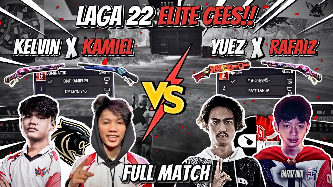 LAGA 22 KAMIEL KELVIN VS YUEZ BATOSAI RAFAIZ❗️YUEZ BATOSAI BEBAN❓DI GENDONG RAFAIZ❗️FULL MATCH❗️