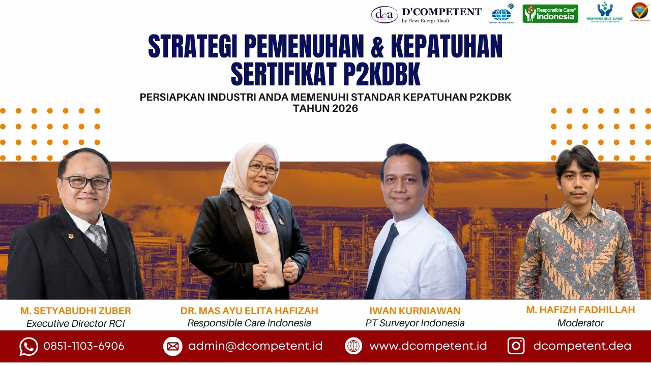 Webinar Strategi Pemenuhan & Kepatuhan Sertifikat P2KDBK