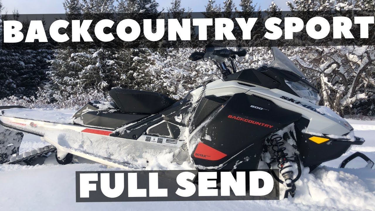 FULL SEND Hill climb on  Ski-Doo Backcountry Sport 600 EFI 2021