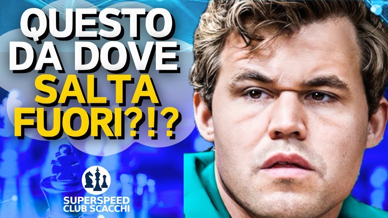 IMPRESSIONANTE | Carlsen è Sconvolto da questo Giovane Grande Maestro