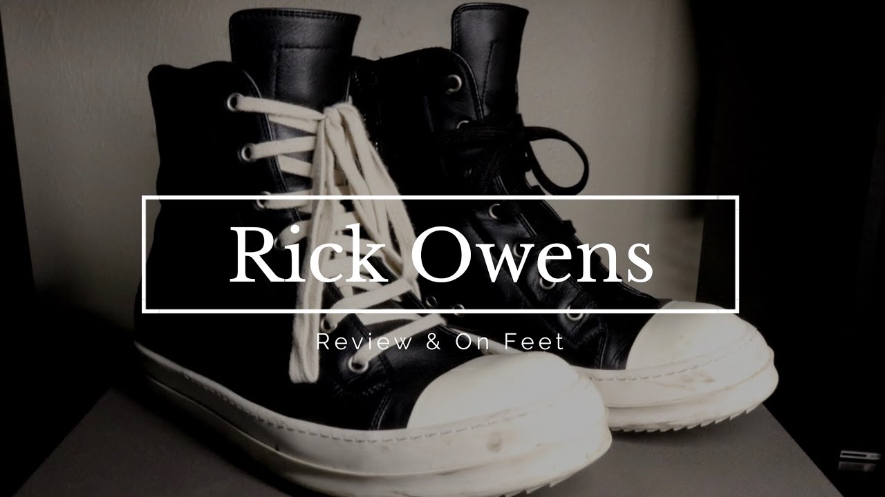 RICK OWENS RAMONES MAINLINE EDITION REVIEW + ON FEET