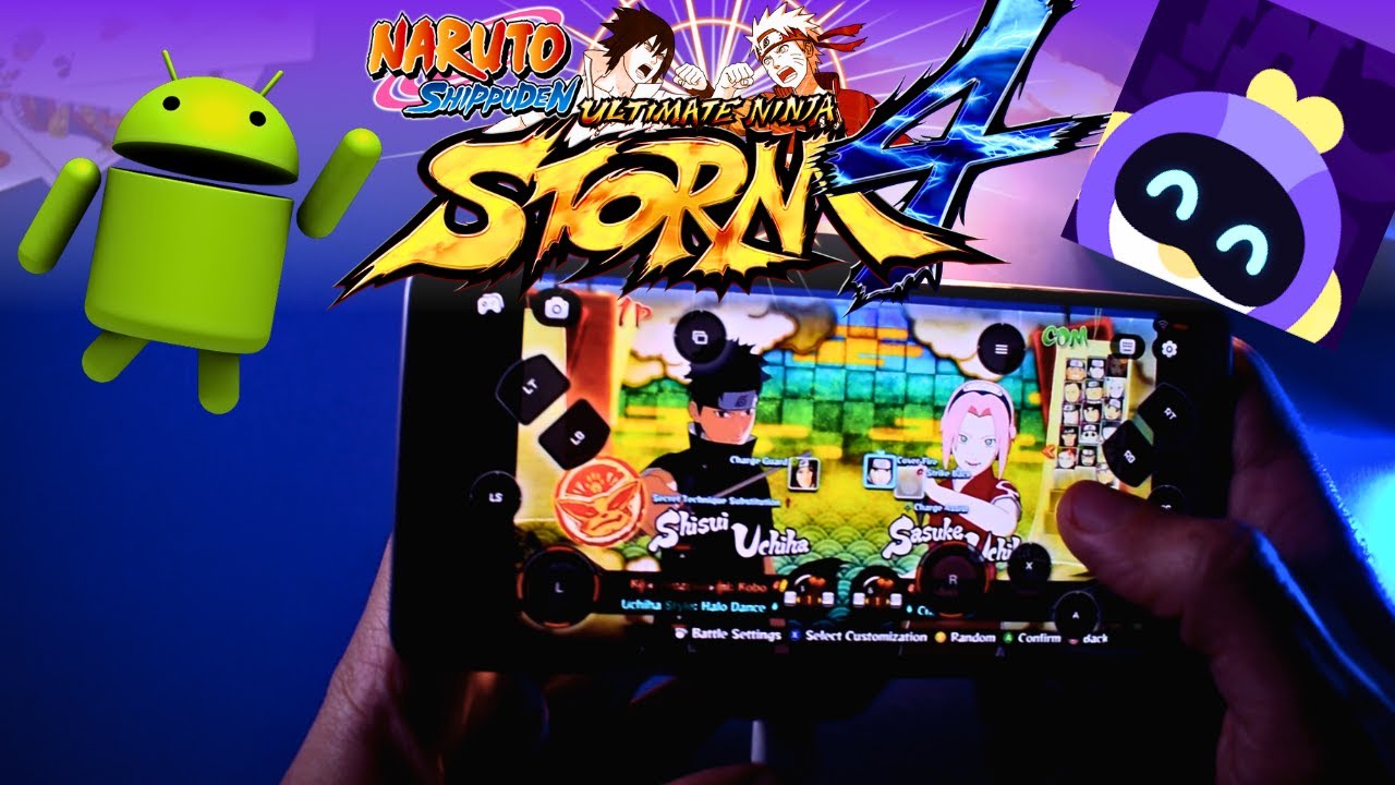 Naruto Shippuden Ultimate Ninja Storm 4 Android Gameplay | Cloud Gaming Android | Chikii APP