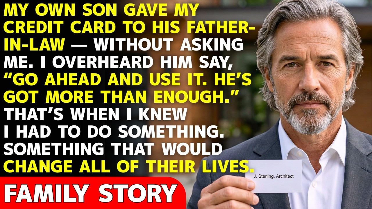 My Son Gave My Credit Card to His FIL—“Use It, My Dad Has Plenty.” So I Taught Him a Lesson.