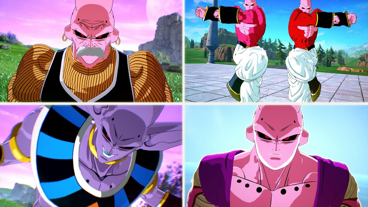 Самая безумная подборка поглощений и слияний Majin Buu (официальная + моды) – DB: Sparking! ZERO