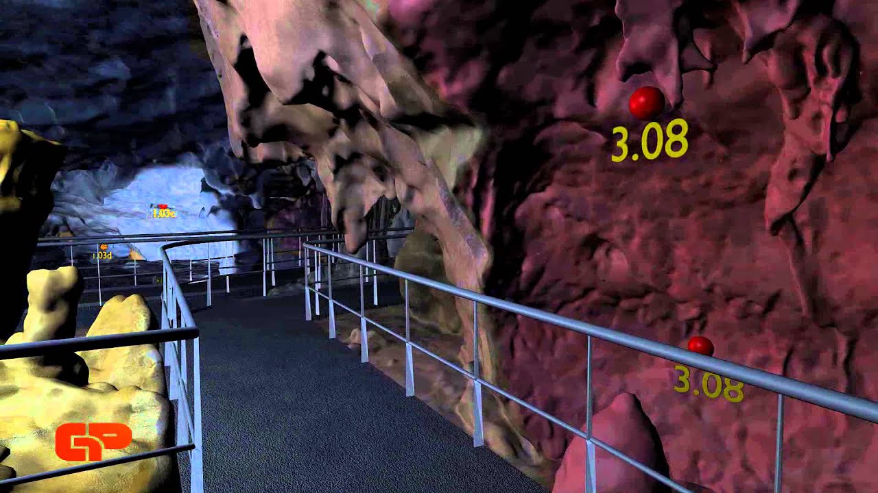 Virtual Fly-Through of Chauvet Cave Replica