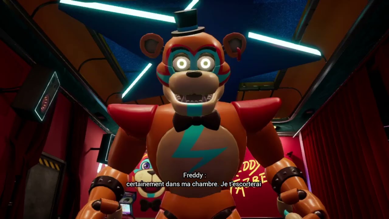 je joue enfin à fnaf sb (malgré les bugs)