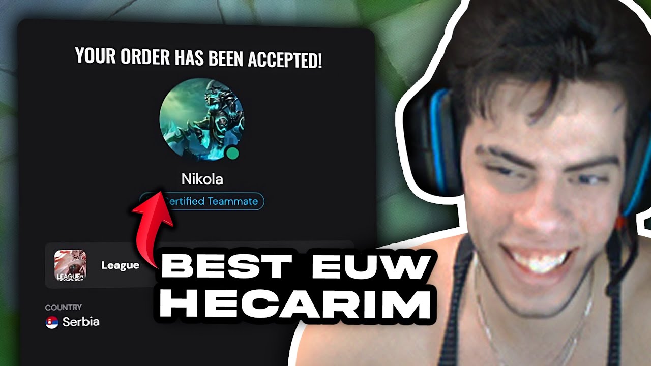 I Bought Coaching from the Best Hecarim EUW (1051LP) | tapin.gg