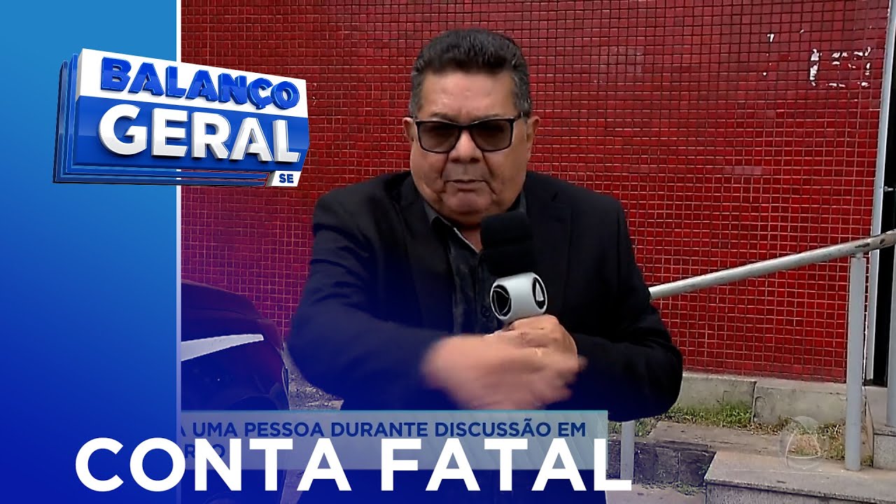 Homem é morto durante discussão em bar de Lagarto - Balanço Geral Sergipe