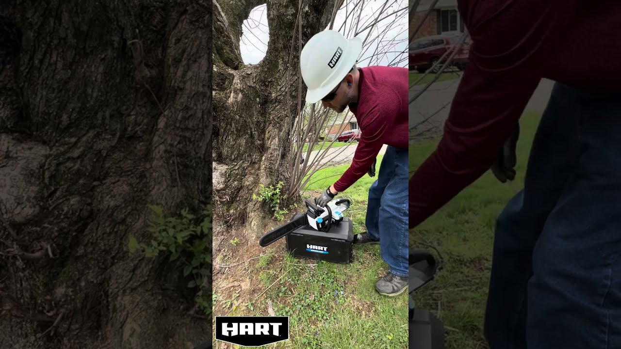Hart 40v Chainsaw 16 inch SuperCharged @HARTTools #work #tools #tree #chainsawman #chainsaw