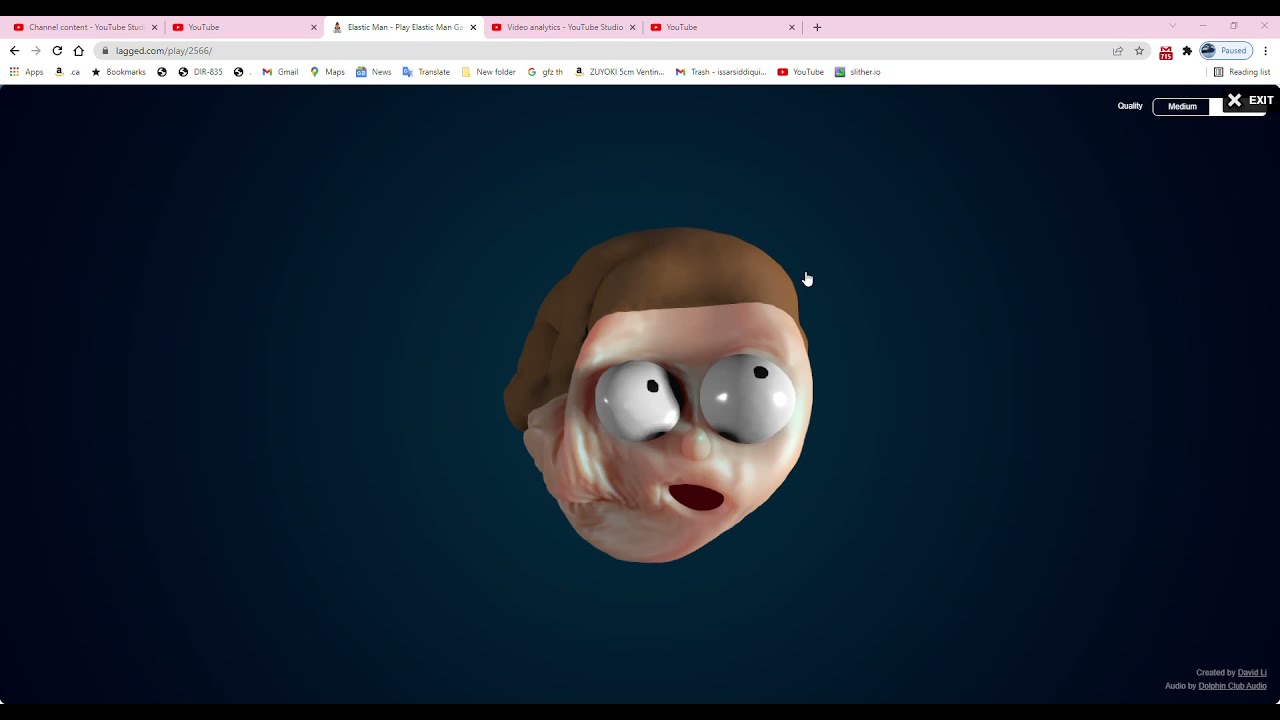 first time playing this weird elastic man game and it will be the last time i play this game