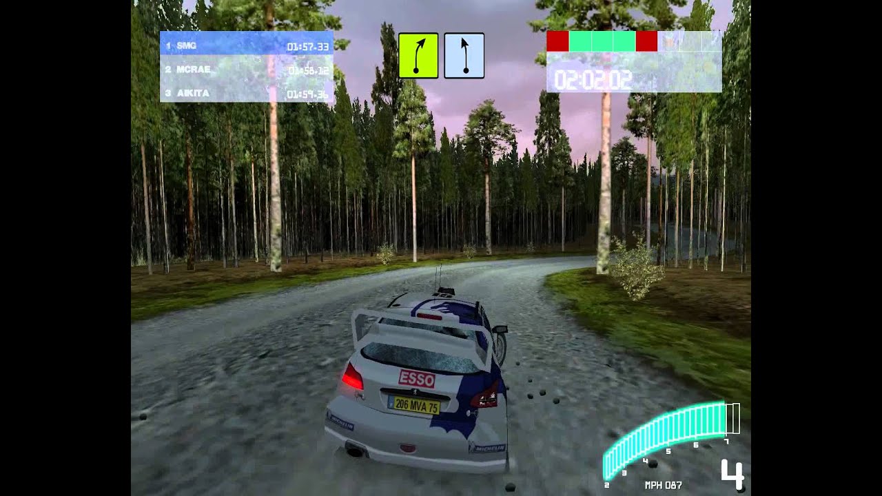 Colin McRae Rally 2.0 (2001) (PC) (Gameplay and Replay)