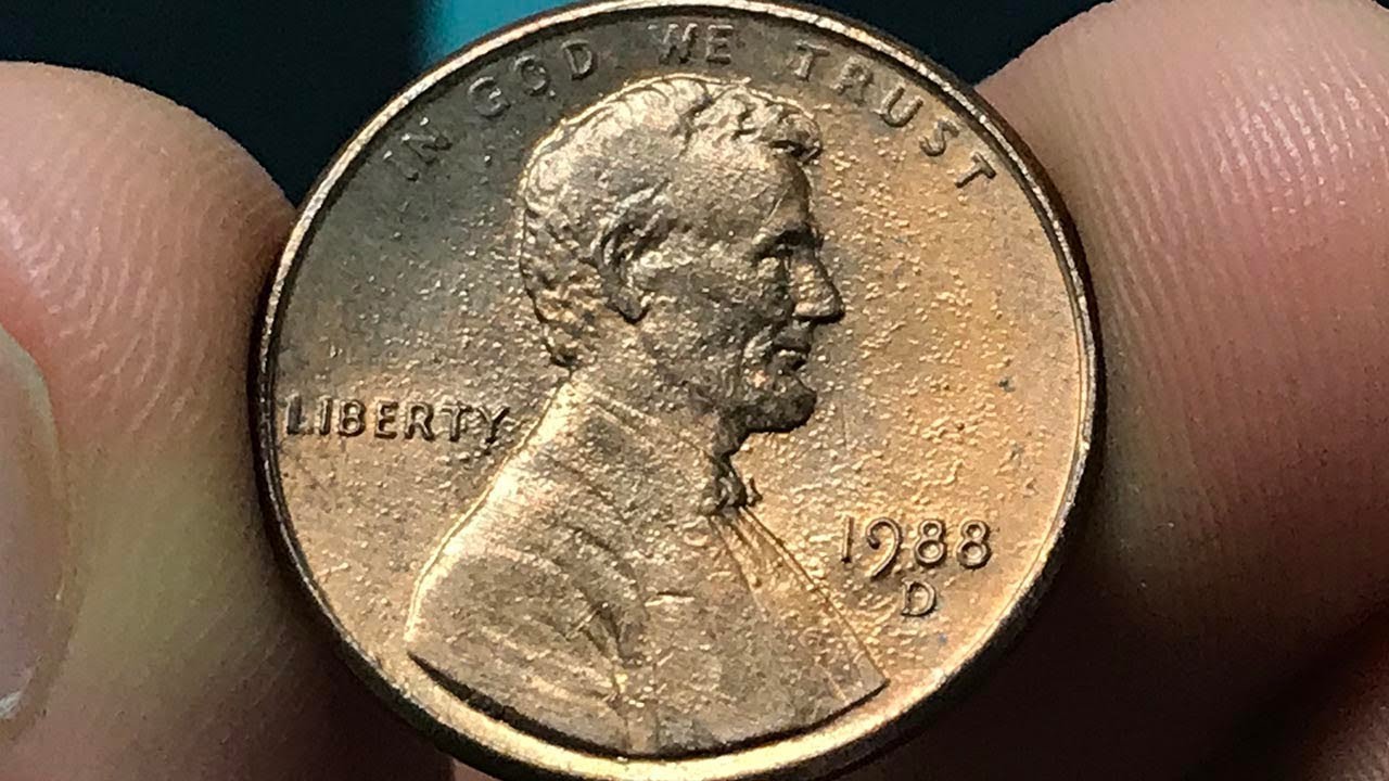 1988-D Penny Worth Money - How Much Is It Worth and Why?