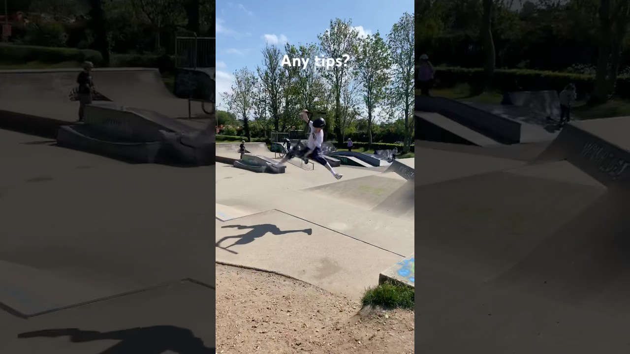 Any tips on fingerwhip? #scooter #scooterride #skatepark #skate #viralvideo