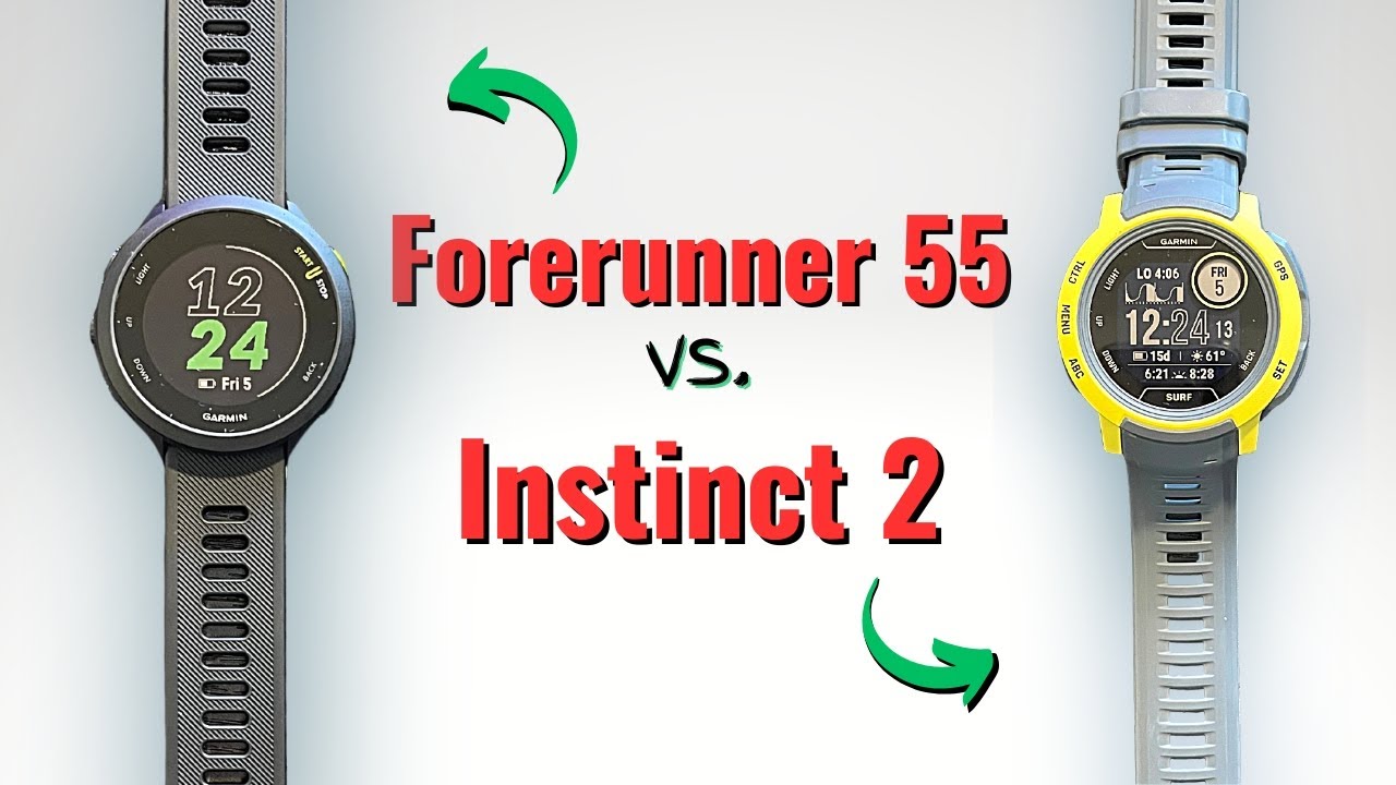 The CLEAR Winner: Garmin Instinct 2 v. Forerunner 55