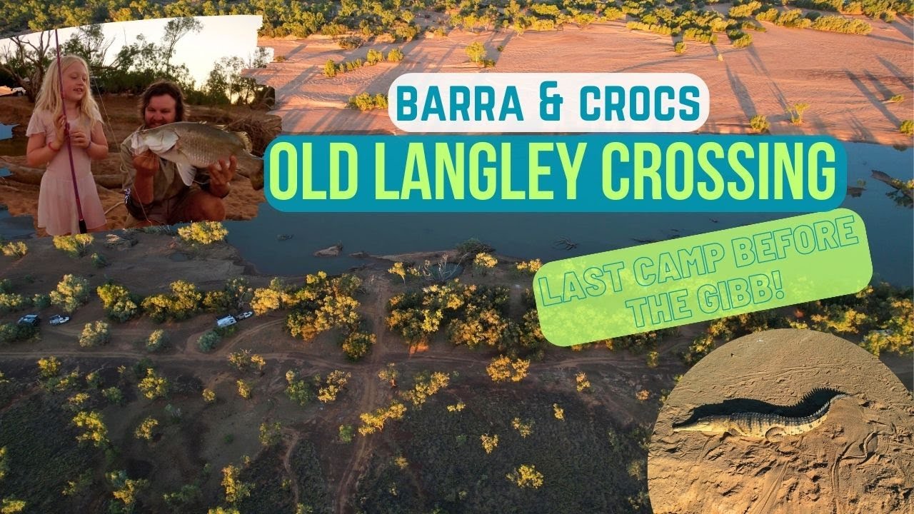 OLD LANGLEY CROSSING| BARRA & CROCS!