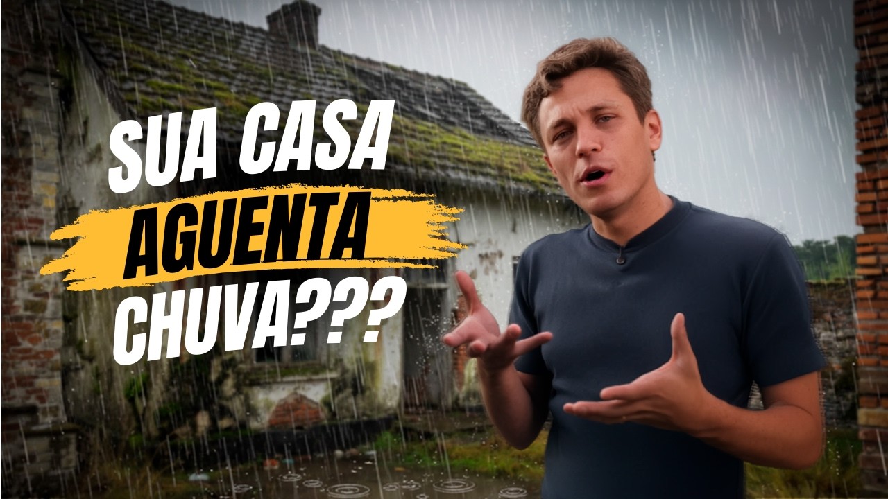 Assim sua casa suporta até a pior Chuva! 5 erros que destroem fachadas!