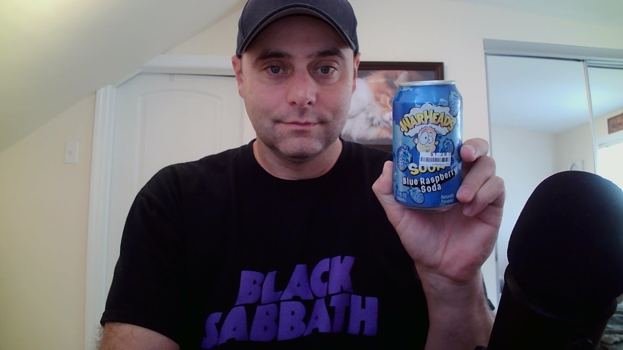 ASMR Drink Review and Gum Chewing Horror Movies Ramble