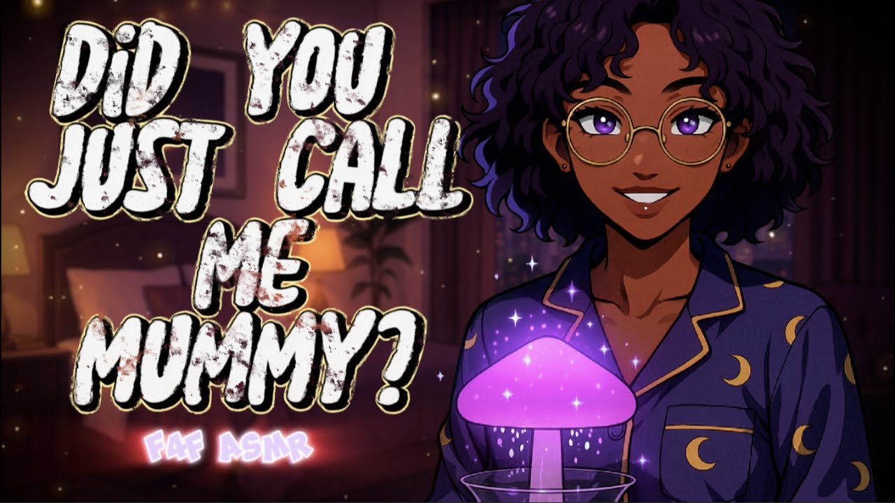 [F4F] 🌙 You Accidentally Call Your Nerdy Witchy Girlfriend “Mummy” | Comfort & Sleep Aid ASMR