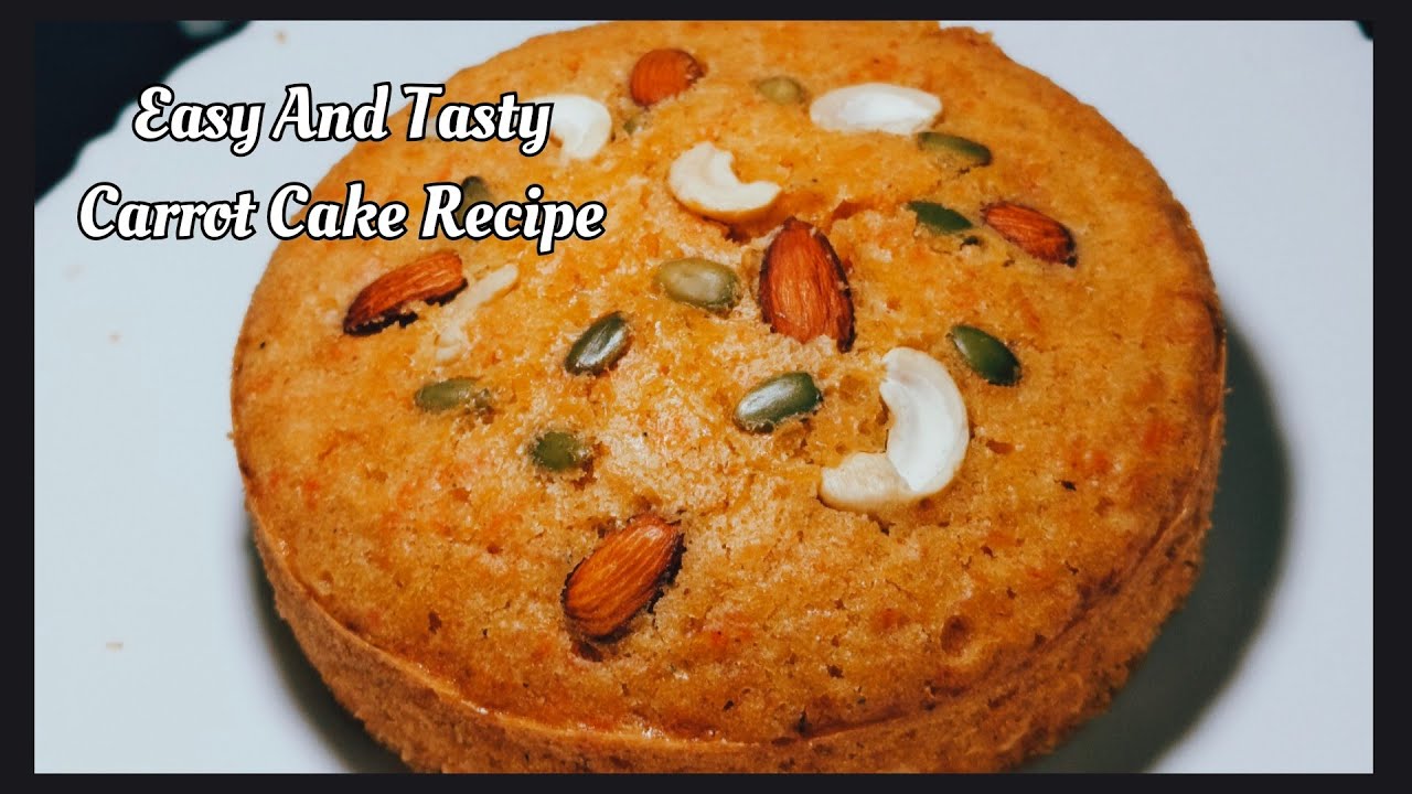 Easy And Tasty Carrot Cake Recipe | Healthy Carrot Cake | Moist Cake Recipe #carrot#cake #viral