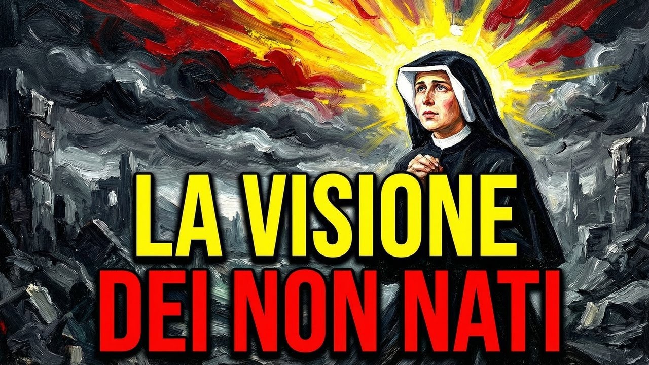 Le 3 Ore di Agonia: La Terrificante Visione di Santa Faustina dei Non Nati